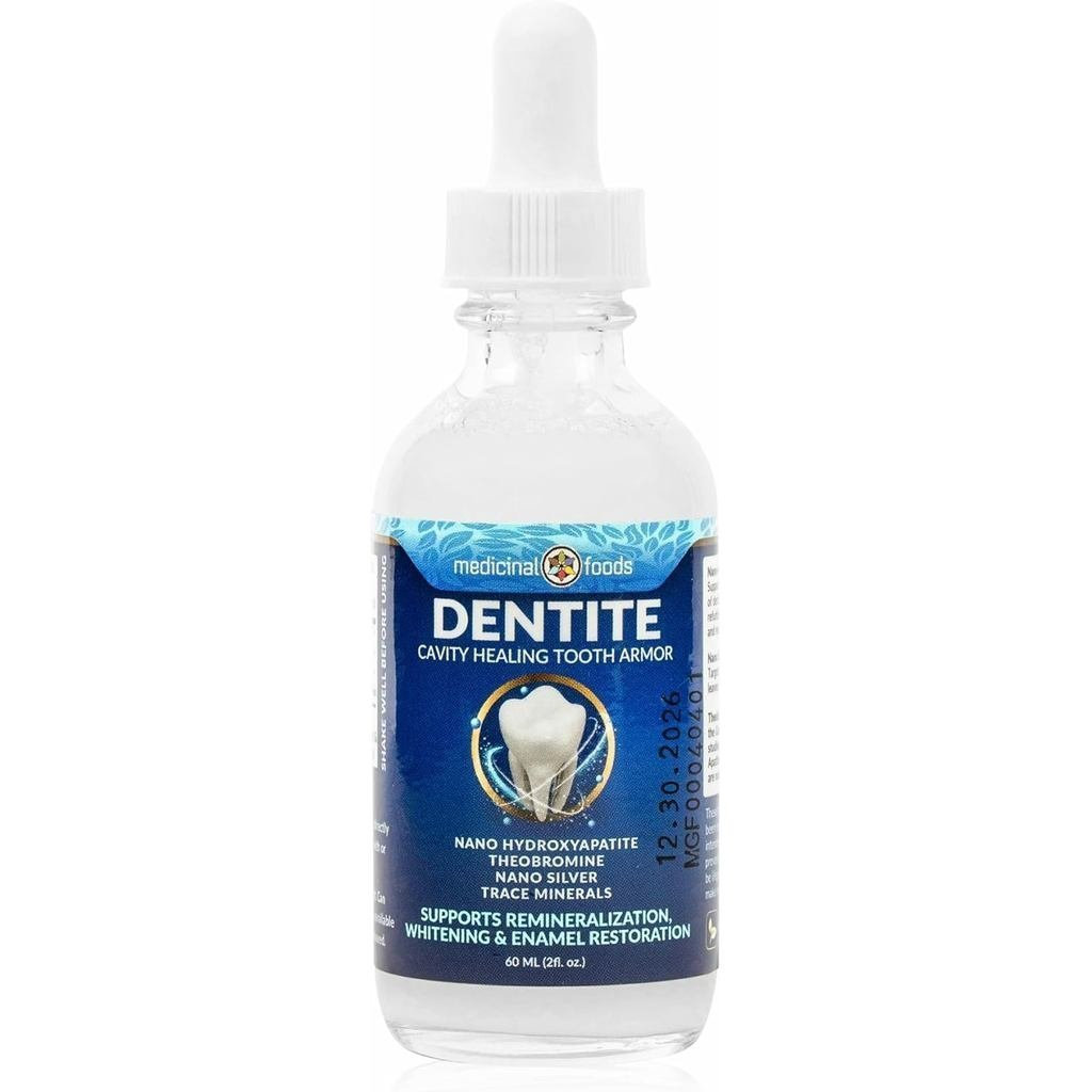 Original Dentite Cavity Healing Tooth Armor Liquid | เคลือบเสริมสร้างทางคลินิกด้วยหยดที่สร้างใหม่ | ฟอกสีฟัน | ที่-ซ่อมเคลือบฟันฟันบ้าน | ฟันแข็งแรงขึ้น | ไฮด์