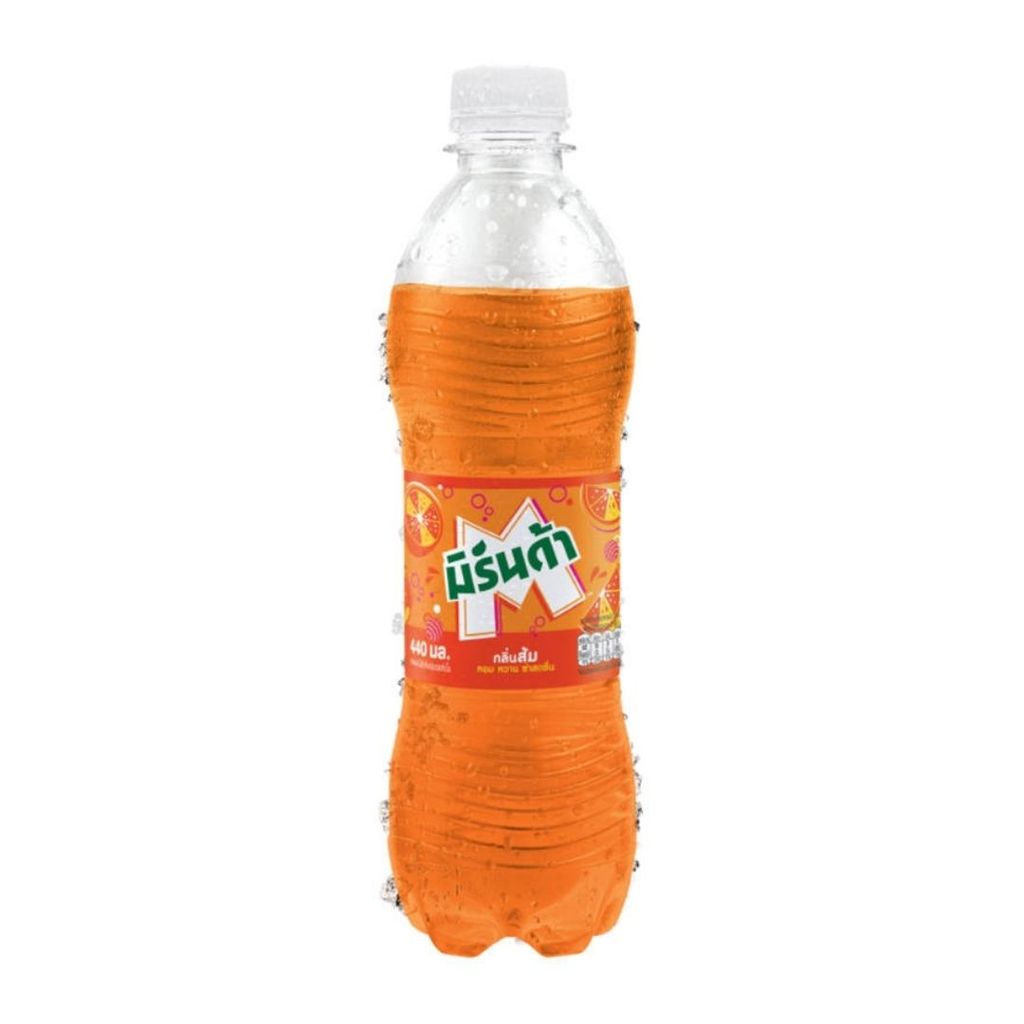 มิรินด้า น้ำอัดลมกลิ่นส้ม (Mirinda Orange Soft Drink 440ml.)