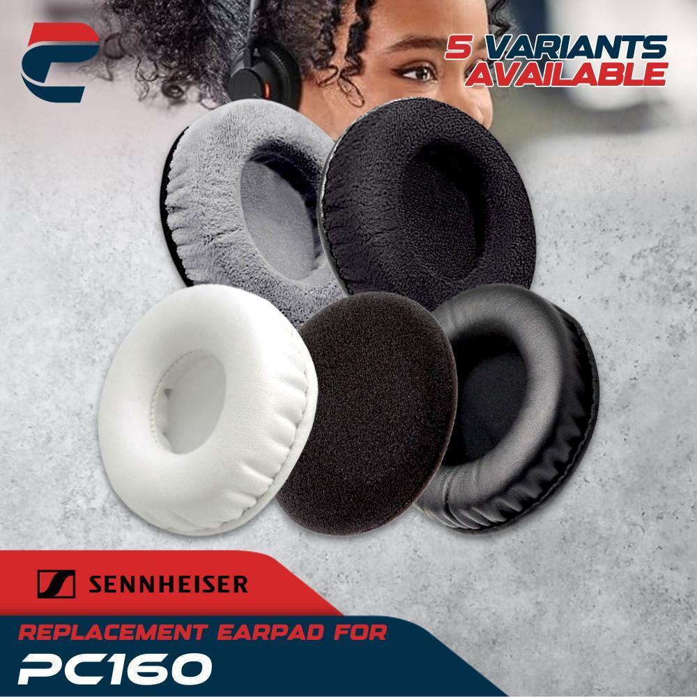 แผ่นรองเมาส์โฟมแผ่นรองหูฟัง Sennheiser PC160 PC 160 PC-160 แผ่นโฟม