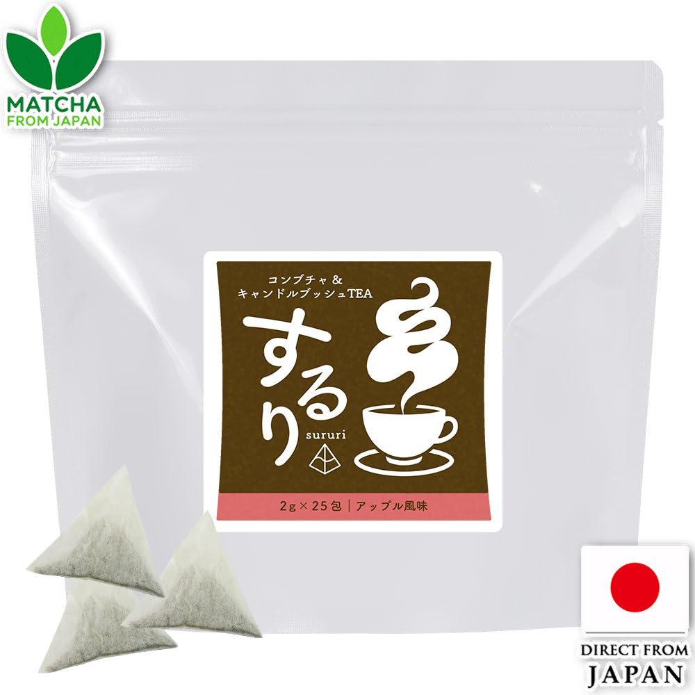 Ogaland Kombucha X Candle Bush Sururi Tea With Echinacea And Chaga Apple Flavor Tea Bag