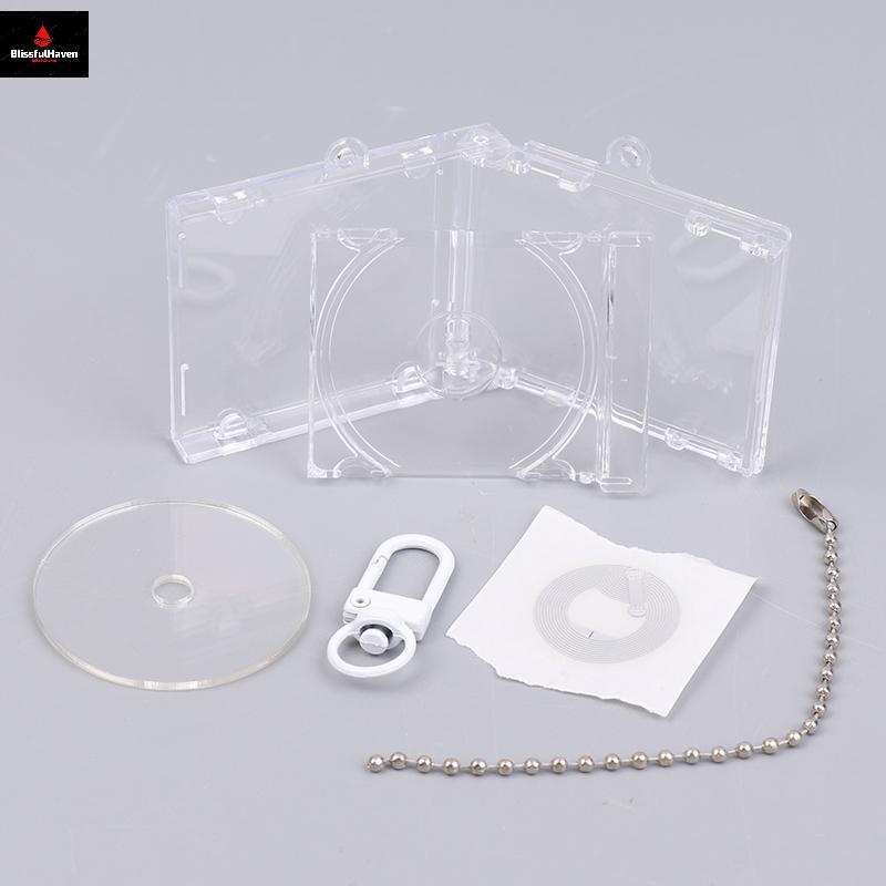 Mini NFC Functional CD Disc Case Key Chain Peripheralmemorative Album Key Holder สําหรับ DIY Bapa จี