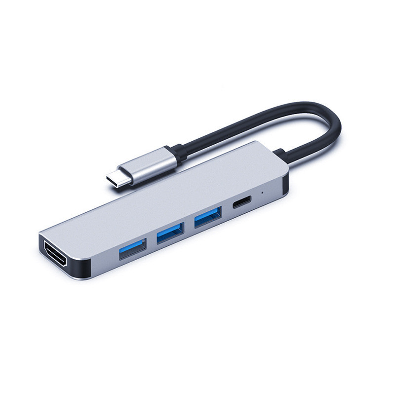 TypeC Docking Station Five-in-One hub Typec Docking Station HDMI/PD Docking Station Splitter