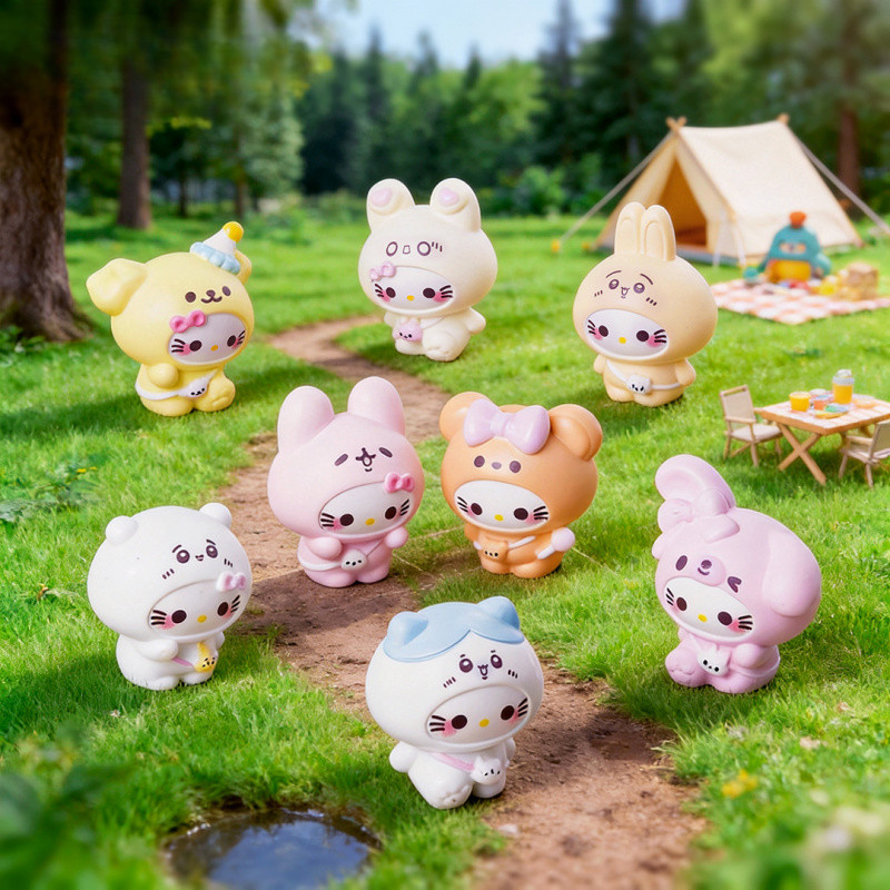 ตุ๊กตาเรซิ่นขนาดเล็กพร้อมหมวกเปลี่ยนได้ - น่ารัก ทําเอง ไมโคร ดิออร์มา สําหรับตกแต่งบ้านโต๊ะทํางานในรถยนต์ | ของขวัญคาวาอี้