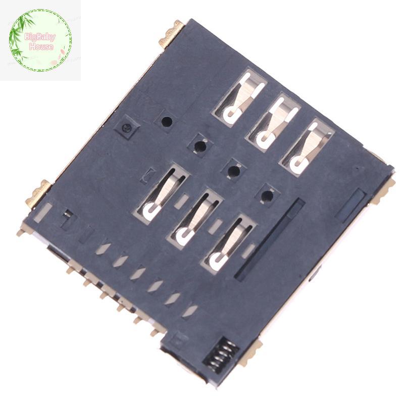 BigBabyHouse MUP-C792 Origl ซิมการ์ด Connector Patch Self-piercing 6 +1 P ซิมการ์ดสล็อต Soet TH