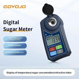 GOYOJO Digital Refractometer Brix Meter ใหม่ในน้ําผลไม้เครื่องดื่ม Sprite เครื่องดื่มเครื่องทดสอบน้ําตาลมิเตอร์ Suger เนื้อหามือวัด