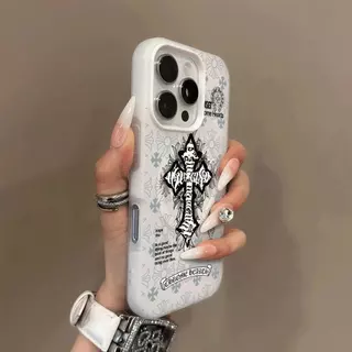 เคสเจลลี่แม่เหล็กลายแบรนด์อินเทรนด์สองในหนึ่งเดียวเหมาะสำหรับ iPhone 17/16/15/13/14/X/15/16/14 เพื่อป้องกันการล้ม