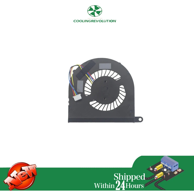 พัดลมระบายความร้อน CPU แล็ปท็อป KSB0605HC EG50050S1-C800-S9A DC05V 0.45A 4Pin สําหรับ Dell Latitude 
