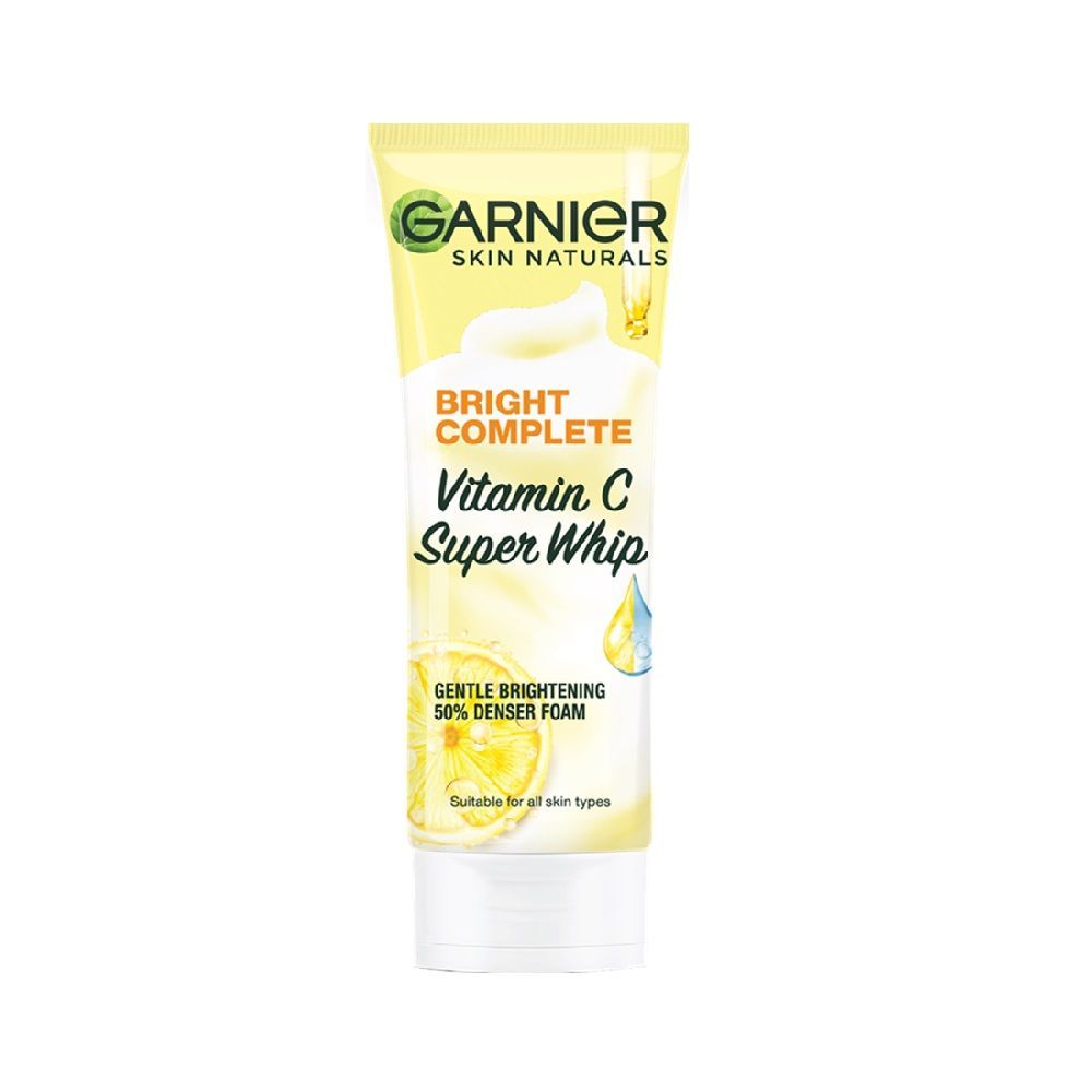 การ์นิเย่ไลท์คอมพลีทไบรเทนนิงวิปโฟม100มล GARNIER COMPLETE BRIGH WHIP FOAM100ML