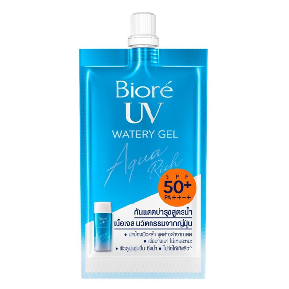 [สินค้าส่งด่วน] บิโอเร ยูวี อะควาริชว อเตอร์รีเจล 7มล. BIORE UV AQUARICH WATERYGEL 7ML.