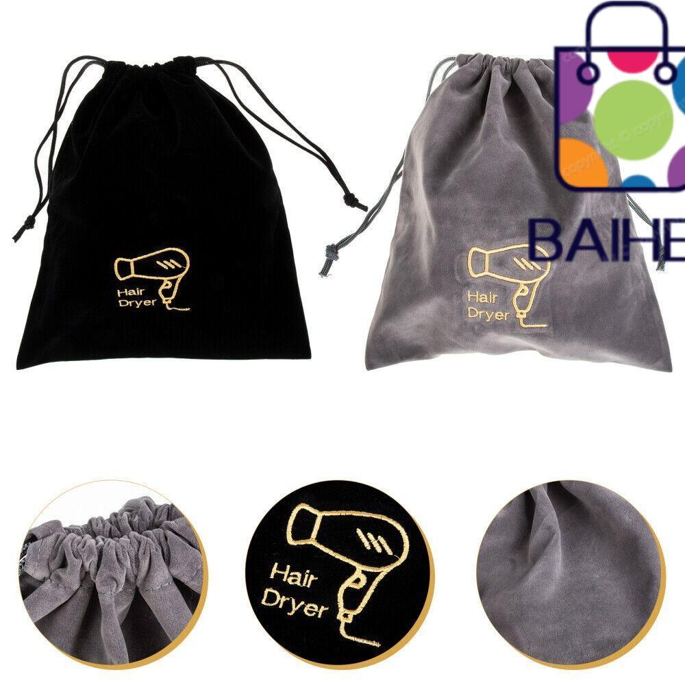 BAIHEE Travel Toiletry Carry Pouch กระเป๋ากํามะหยี่ทนทานทนทานสําหรับ Jewellery