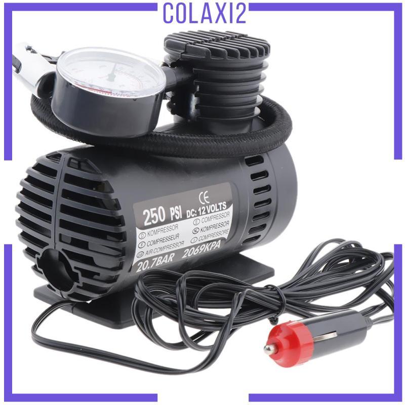 [Colaxi2] DC 12V Tyre Inflator Pump Tyre Air Inflator สําหรับ,รถยนต์,รถจักรยานยนต์,รถสามล้อ