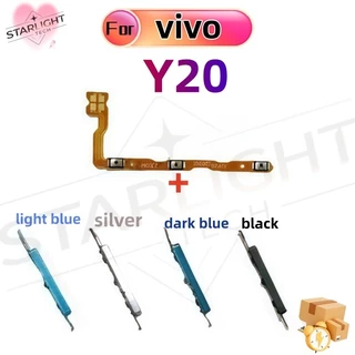 ปุ่มปรับระดับเสียงพลังงาน flex สําหรับ vivo Y20 Y20i Y20S Y12S Y11S Y12A ON OFF ปุ่มสวิตช์สายริบบิ้น