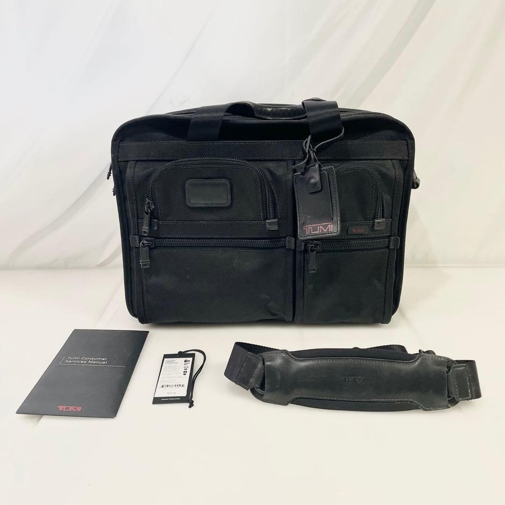 ◎ กระเป๋า TUMI 2-Way สำหรับธุรกิจ สะพายไหล่ หรือกระเป๋าเอกสาร