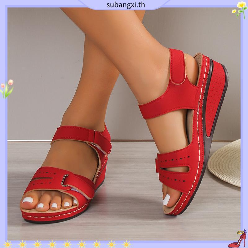 สินค้าใหม่ Bata Women Stylish Comfort Wedges Shoes Kasut Wedges Bata Wanita Berkualiti
