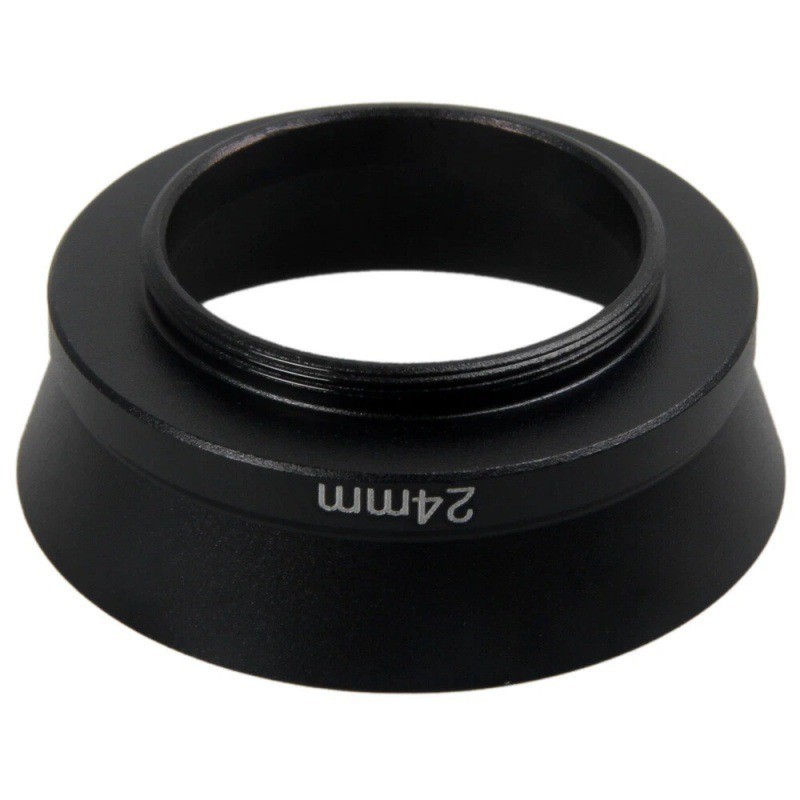 เลนส์โลหะสําหรับ Rollei 35 35T 35B 35TE 24mm x0.5mm / 35S 35SE 35Classic กล้อง 30.5 x0.5mm ด้าย