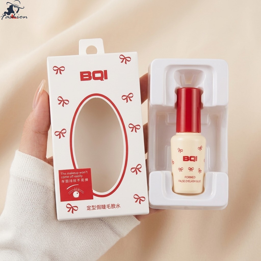 BQI Quick-Drying Eyelash Glue กาวโปร่งใสและอ่อนโยนสําหรับขนตาปลอม