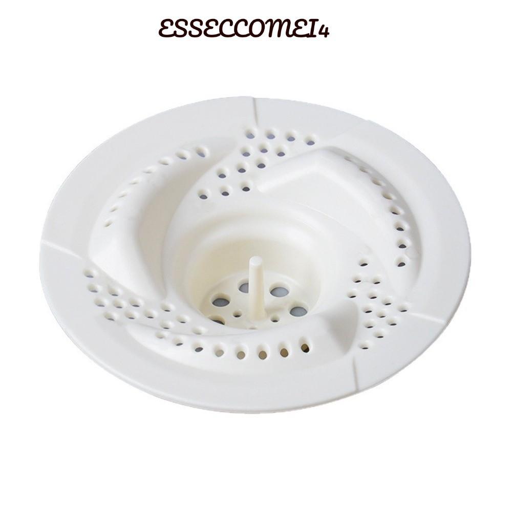 ESSECCOMEI4 นักสะสมผม,การออกแบบตาข่ายหมุนท่อระบายน้ํา,ที่ถูกสุขอนามัย Bug Proof Anti-Clogging อ่างล้างจานกรองห้องน้ํา