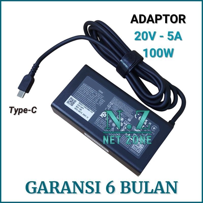 อะแดปเตอร์ชาร์จสําหรับ Slim 9 9i 7i Y9000 R9000 R7000P (20V 5A) 100W -NZONE