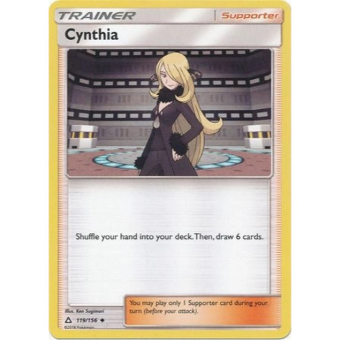 [การ์ดโปเกมอน TCG] Cynthia - 119/156 - Uncommon