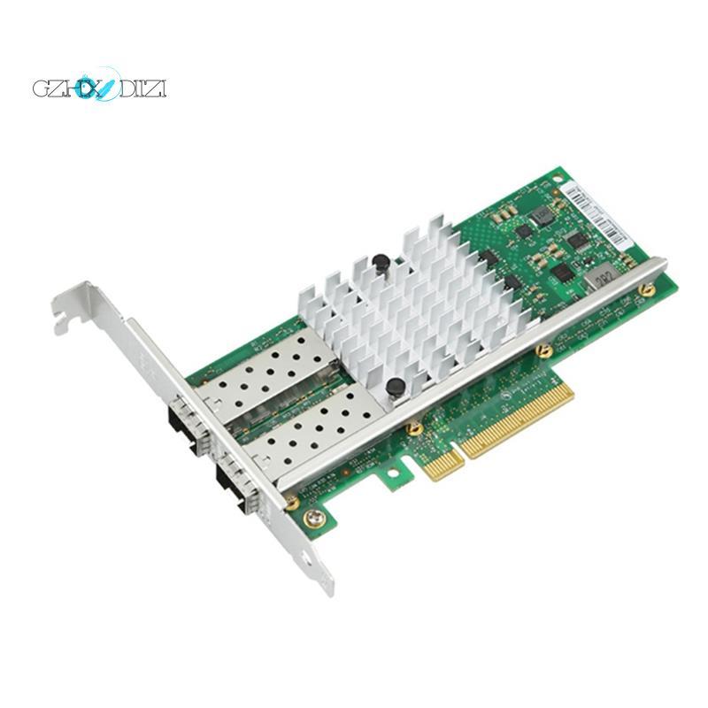 GzhxdiiziX520-DA2 การ์ดเครือข่าย X520-DA2 10GbE การ์ดเครือข่ายพอร์ตคู่ Dual + พอร์ต PCI Express X8 ไ