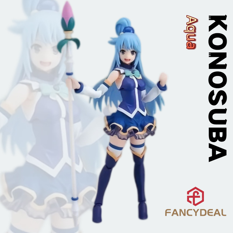 อะนิเมะ KonoSuba Aqua DX-399 PVC Action Figure ของเล่นสะสมของขวัญวันเกิดสําหรับแฟนเด็กผู้ใหญ่