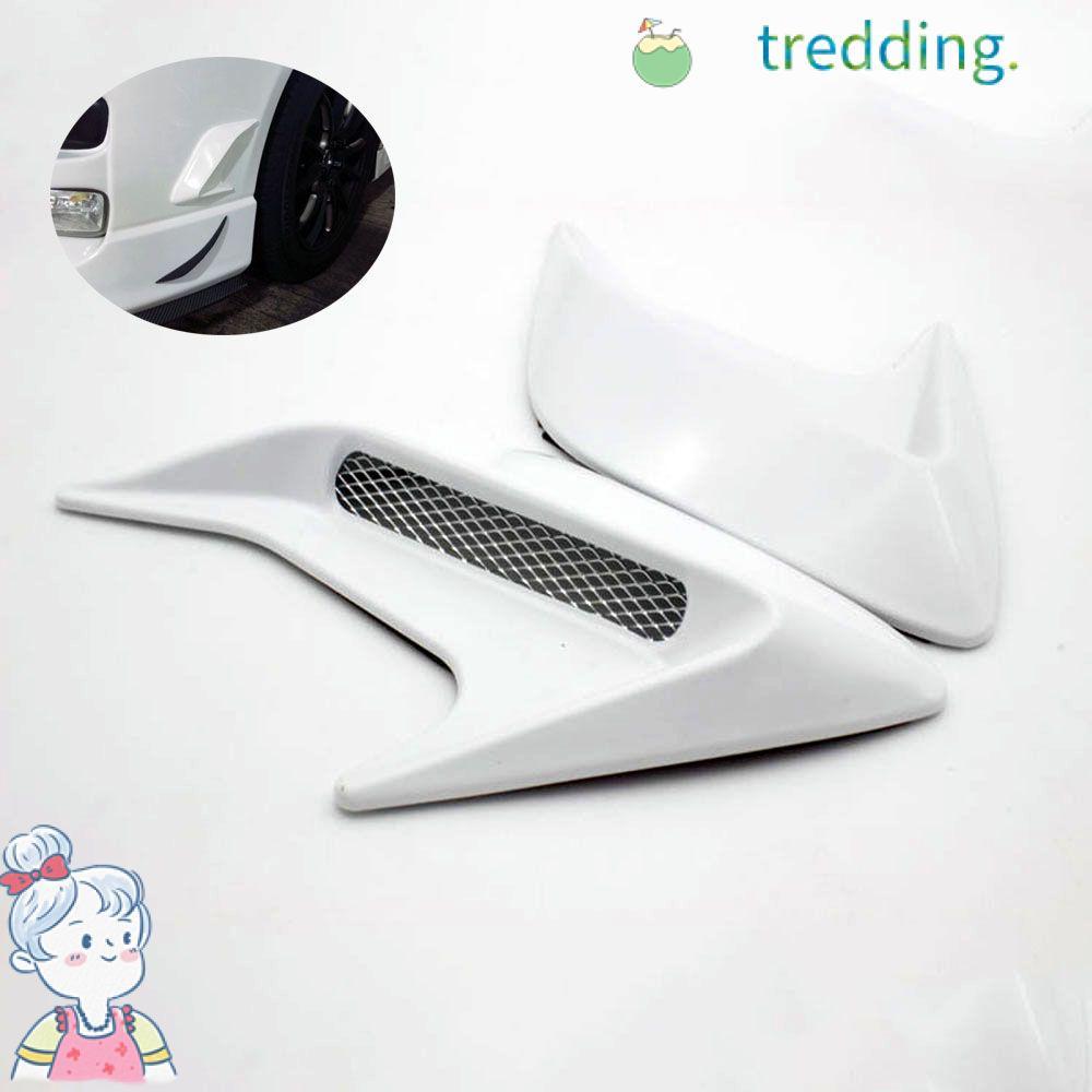 TREDDING491 1 คู่ด้านข้าง Vent Hood Air Flow Intake Auto จําลอง