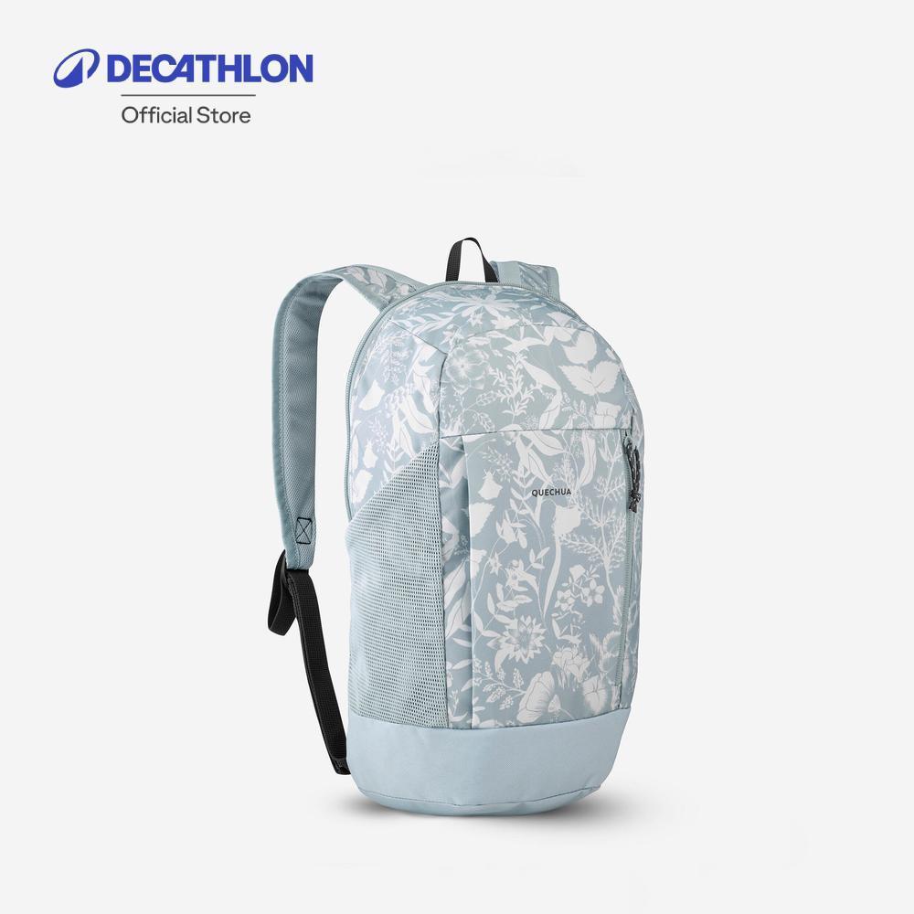 Decathlon 10 L Hiking Backpack Arpenaz เป้สะพายหลังสำหรับเดินป่ารุ่น Arpenaz Nh100 ขนาด 10 ลิตร - Light Blue