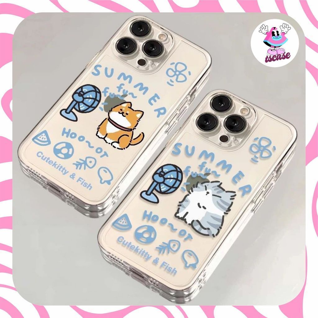 ฤดูร้อน ANIMAL ANGEL EYE PRINTING กรณี vivo y19s y27 4g v30 y81 y53 v15 z1 t1 v5 y100 y29 v60 lite y