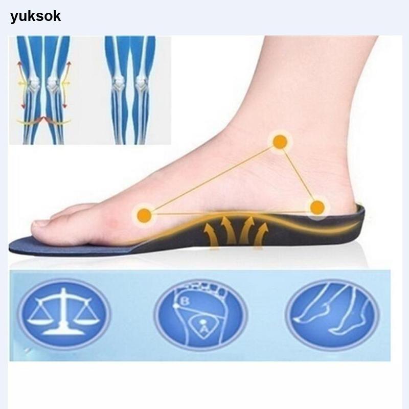[yuksok] Men Plantar Fasciitis Arch Support Insoles รองเท้าแทรกสําหรับวิ่งออกกําลังกาย
