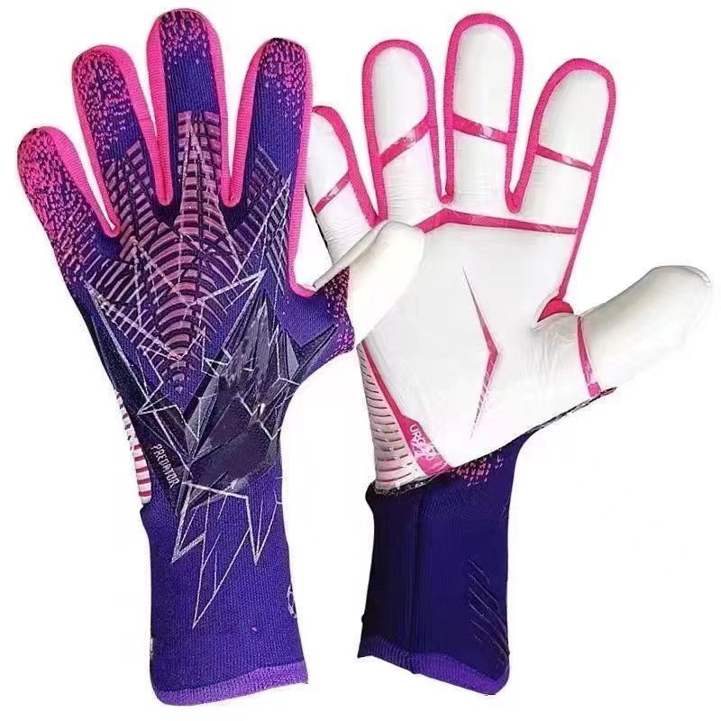Falcon ถุงมือผู้รักษาประตูประตูฟุตบอลเด็กผู้ใหญ่ Latex Breathable ทนต่อการสึกหรอ Professional Doorke
