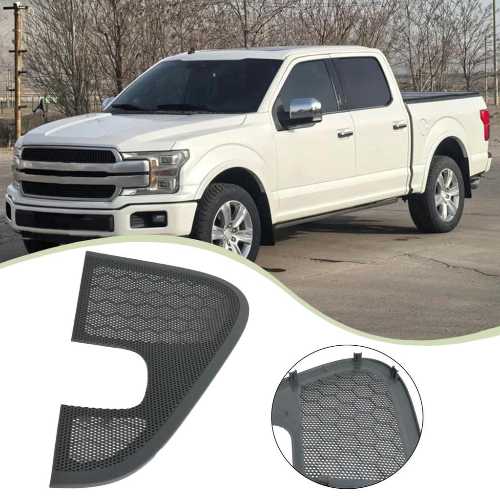 [txejgi] อะไหล่รถยนต์ประตูลําโพงกระจังหน้าแผงสวมใส่ Smoky สีเทาสําหรับ Ford F-150 2004-2008 เปลี่ยนอ