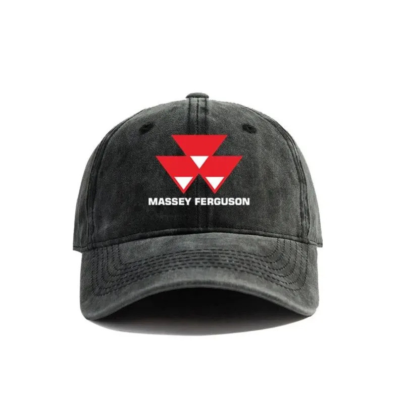 2025 Massey Ferguson เบสบอลหมวก Distressed ผู้ชายผู้หญิง Retro กลางแจ้งฤดูร้อนปรับแฟชั่น