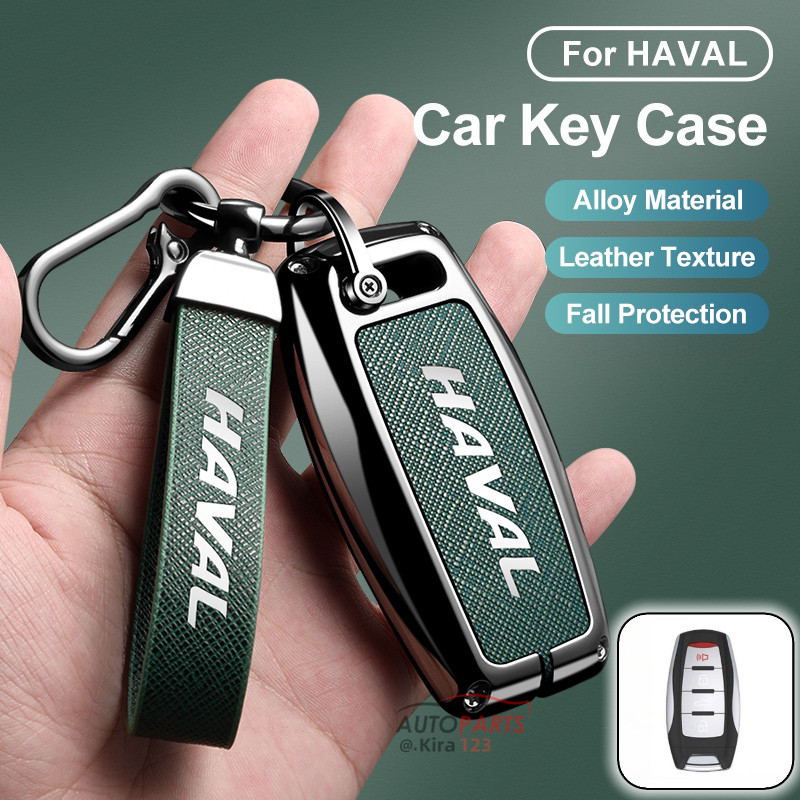 Haval หนังกุญแจรถสังกะสีสมาร์ทคีย์สําหรับ Haval Jolion H2S H4 H7 H9 H6 H6 Coupe H6S F5 F7 F7X M6 H8 