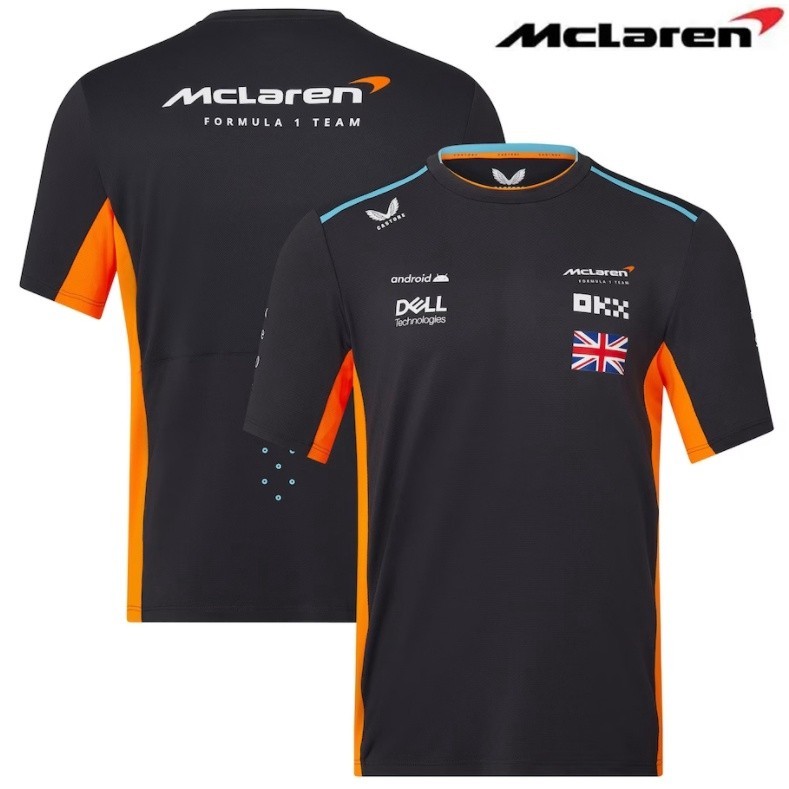 ชุดแข่ง F1 ใหม่ล่าสุด และเสื้อยืด Mclaren แขนสั้น สำหรับฤดูร้อน ทั้งชายและหญิง