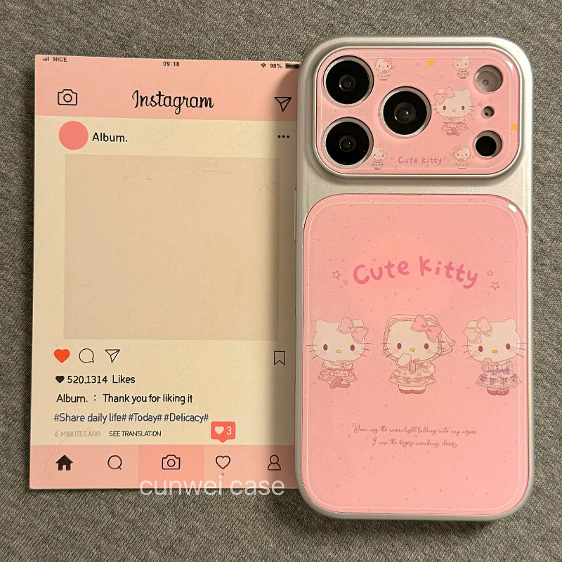 Huiwanju หมึกสาดการ์ตูนเหมาะสําหรับ iphone17promax เคสโทรศัพท์มือถือ iP16/15/16pro/17pro/15pro/17 เคสป้องกันป้องกันการตก