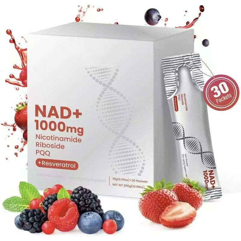 NAD+ Complex Drink 1000mg 30 ซอง - อาหารเสริม NAD+ Resveratrol ที่ขายดีที่สุด