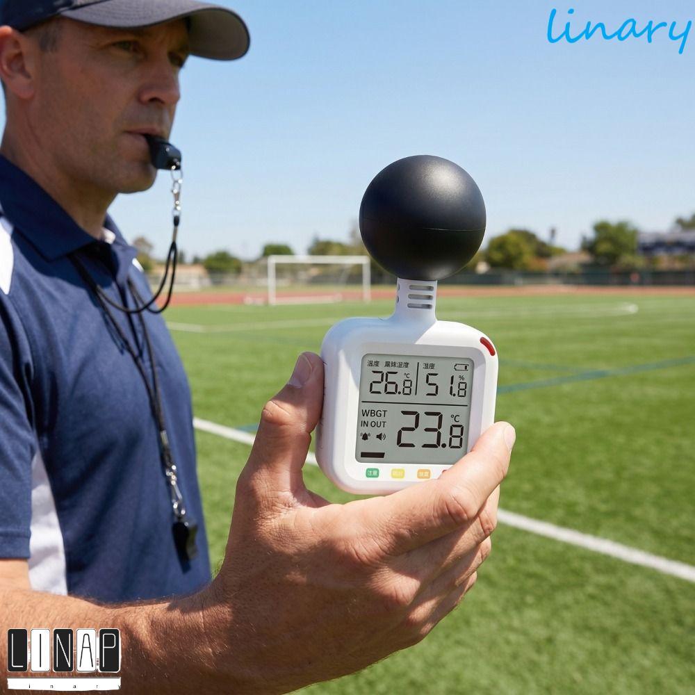 CULINARYHV WBGT เครื่องวัดดัชนีความร้อน, Black Ball ความแม่นยําสูงความร้อนจังหวะ, Index Meter Thermo