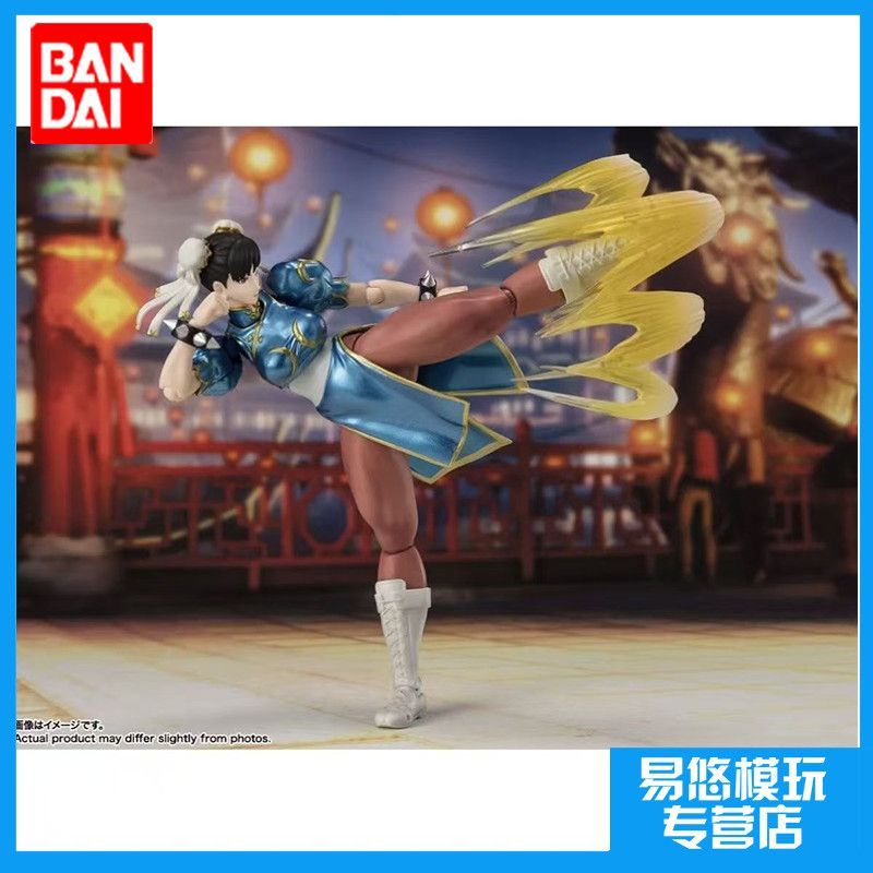 [Bandai] SHF Street Fighter Chunli Street Fighter Outfit2 เคลื่อนย้ายได้คลังสินค้าพร้อม