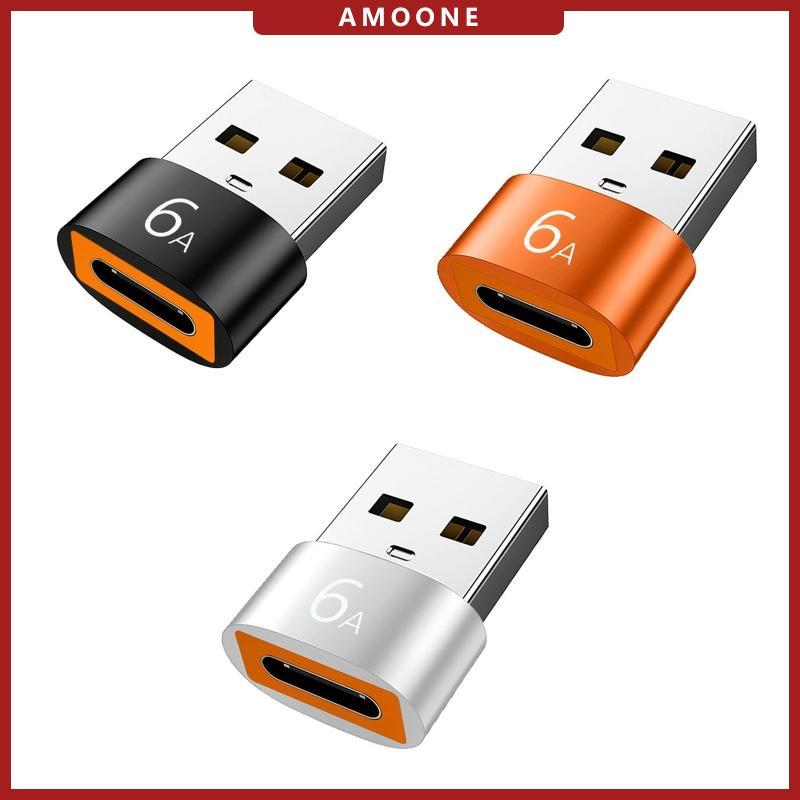 AMOONE 6A USB C Female to USB Male OTG Connector OTG Adapter Type C to USB3 0 Converter