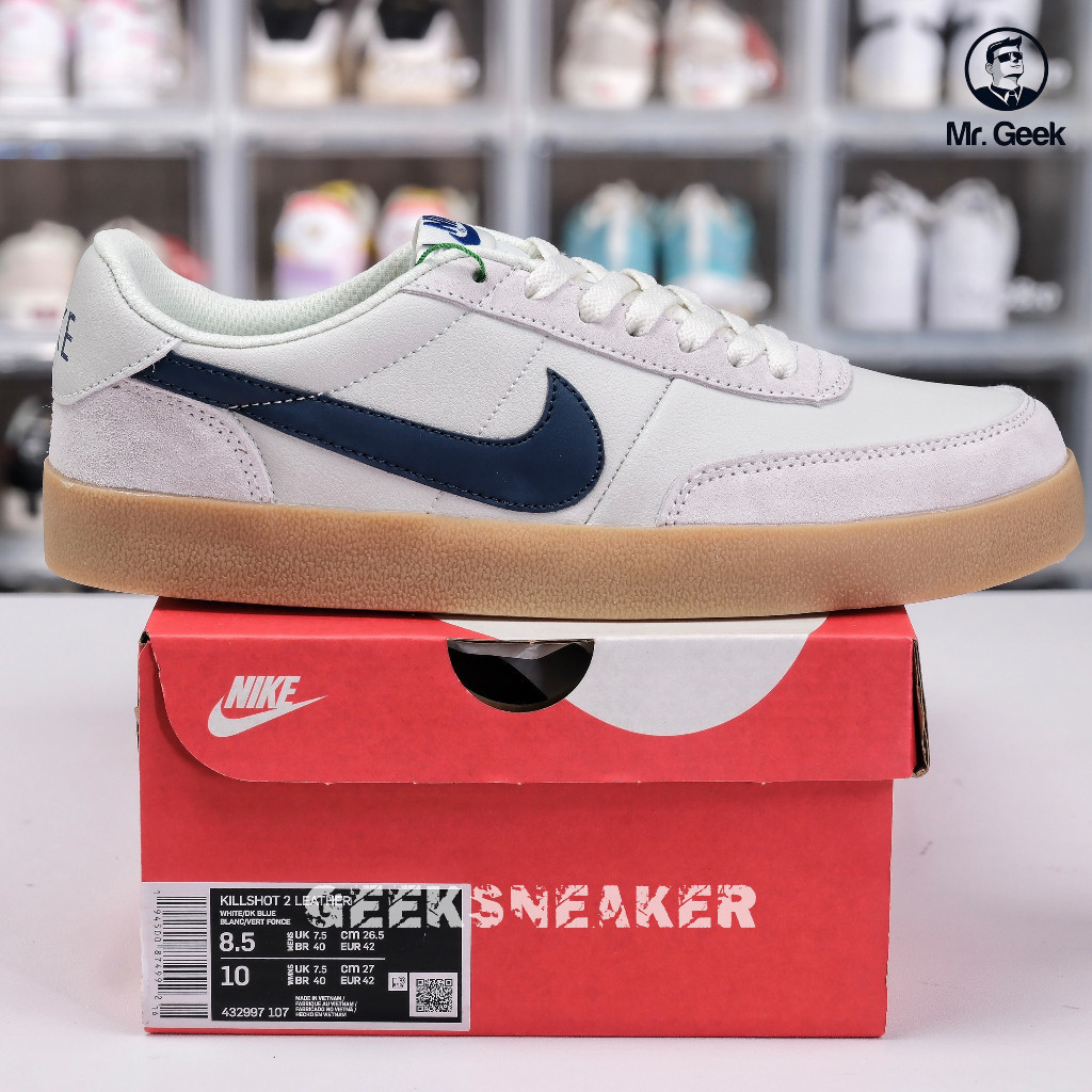 รองเท้าผ้าใบขาสั้นผู้ชาย Killshot 2 สีกรมท่า 432997       -107 วัตต์ JG14 APE6 U7Q6