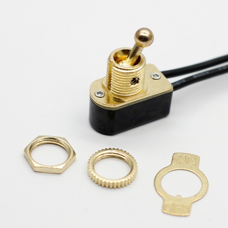 Kiss Quality ON Toggle Switches 10K Operations Life 3A 277VAC Rating