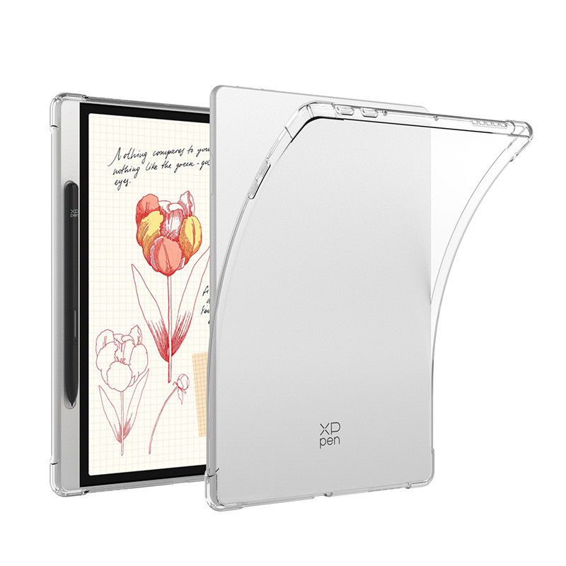 1x กันกระแทก Soft TPU สําหรับ XPPen Magic Note Pad 10.95 "Clear Shell ป้องกันผิวกรณี