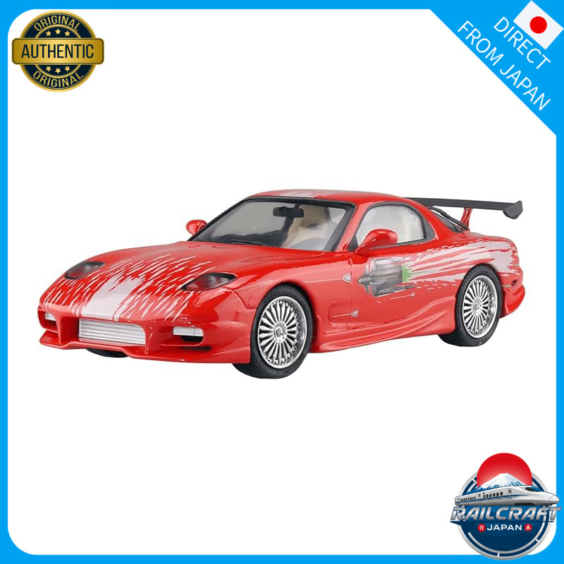 AOSHIMA Movie Mecha No.WS-03 1/24 Wild Speed FD3S RX-7 Plastic Model