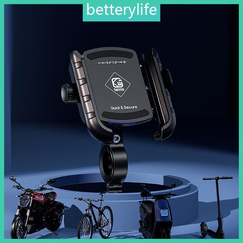 BTF Quick Mount รถจักรยานยนต์จักรยานที่วางโทรศัพท์ขาตั้งรองรับแบบปรับได้