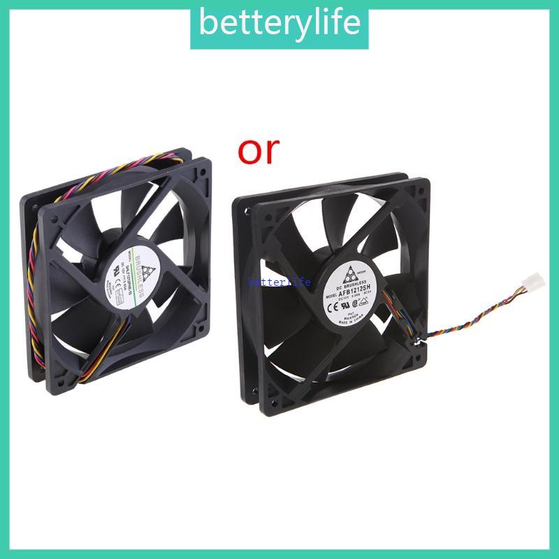 BTF AFB1212SH PC สําหรับเคสพัดลมระบายความร้อน 120x120x25 มม.4400rpm Airflow 12V 4Pin DC