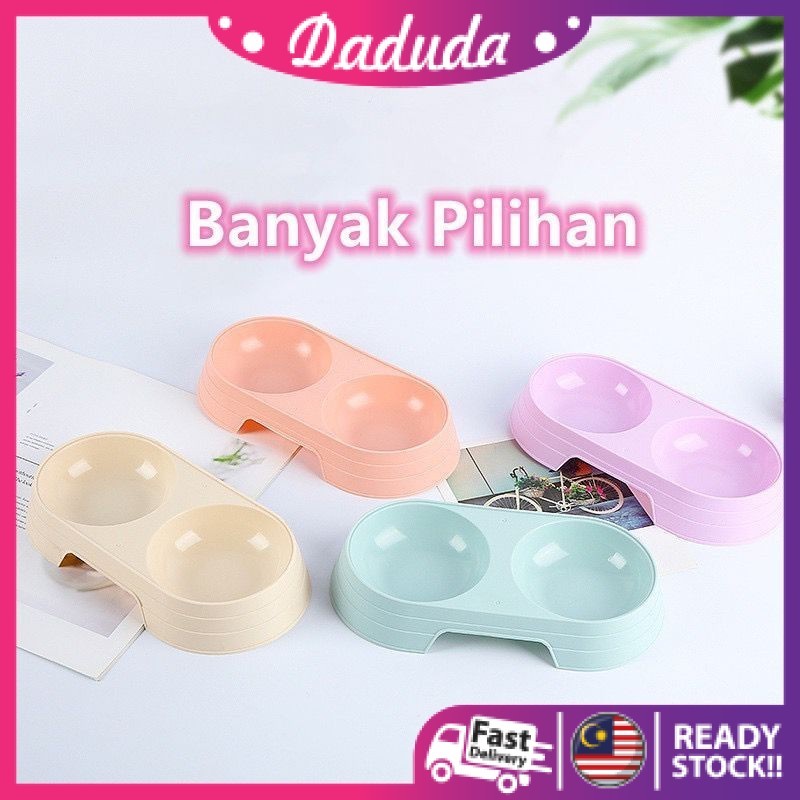 ชามอาหารสุนัขและแมวพลาสติกสําหรับสัตว์เลี้ยง | Mangkuk Haiwan Kucing Plastik Candy