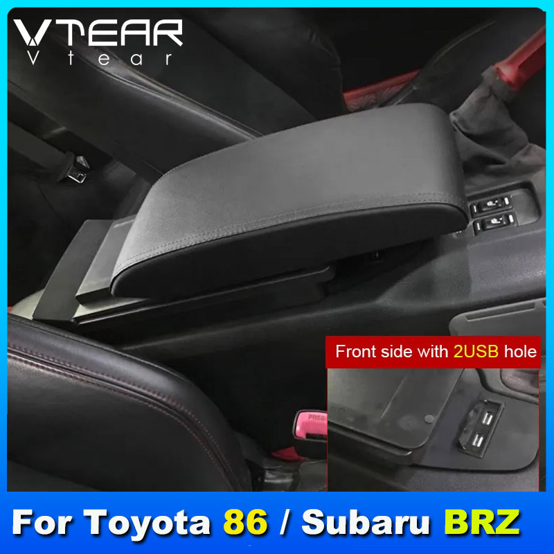 สําหรับ Toyota 86 GT86 FR-S ZN6 / Subaru BRZ STI Sport ZC6 2012 ~ 2020 กล่องที่เท้าแขนรถกล่องเก็บของ