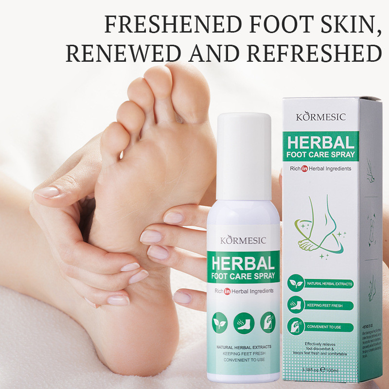 26424A12/28 Ready Stock Fast Shipping Comfrey Herbal Foot Care Spray Care Spray Care Spray Foot Care