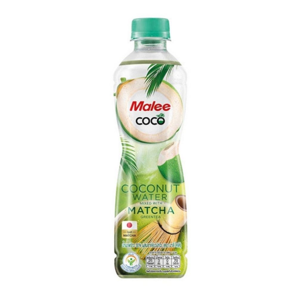 มาลี โคโค่ น้ำมะพร้าวผสมมัทฉะ Malee Coco Coconut Water Mixed with Matcha 350ml.