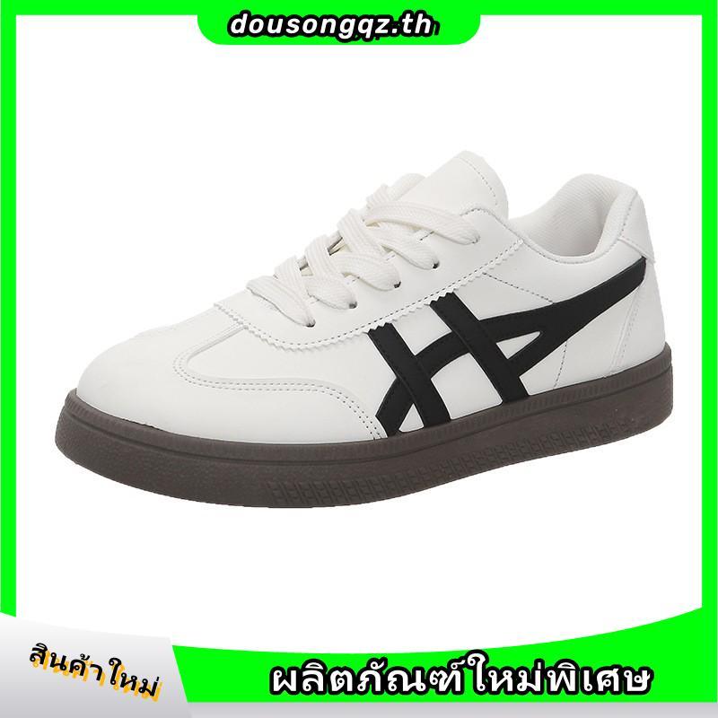 【รองเท้าคู่รัก】Corolla Nova Shoes รองเท้าผ้าใบแฟชั่นผู้หญิง สีขาวมินิมอล ดีไซน์คลาสสิก น้ำหนักเบา กั